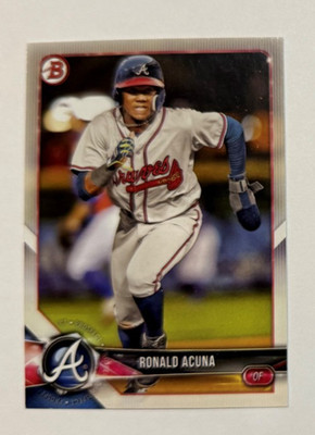 RONALD ACUNA - 2018 Bowman Prospects #BP1   FS  Qty