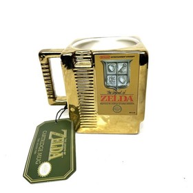 Legend of Zelda NES Gold Game Cartridge Coffee Mug Nintendo Paladone