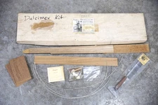 Vintage Hughes Dulcimer Wood Instrument Kit NOS Antique RARE