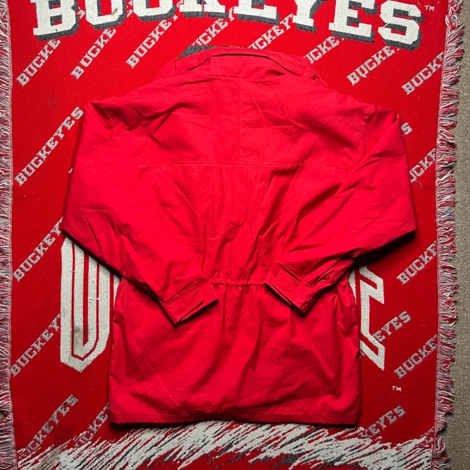 Vintage Woolrich Red Women’s Wool Lined Jacket | L image 4