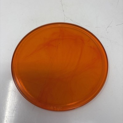 Vintage Orange Glass Lens Kopp  Made In USA
