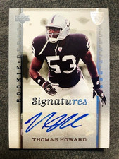 2006 Upper Deck Rookie Debut #205 Thomas Howard Rookie RC Auto Autograph Card. rookie card picture