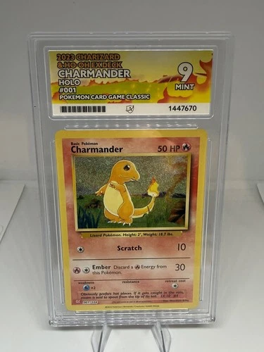 Pokemon Charmander 001/034 - Classic Collection - 2023 - ACE 9