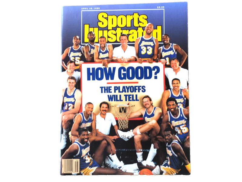 Sports Illustrated – April 18, 1988 – LA Lakers