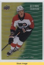 2023-24 Upper Deck Allure Color Flow Yellow Green Tyson Foerster #CF-32 READ z6b