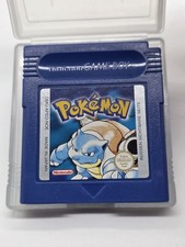 Thumbnail of ebay&reg; auction 128098627401 | Pokemon  Blaue Edition Nintendo Gameboy Game Boy Modul Spiel NOE Sammler 