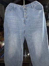 Denim Wide Leg Jeans