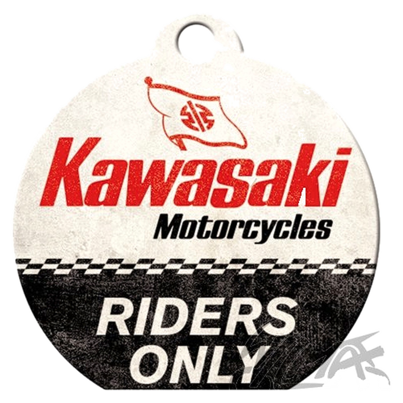 Porte-clés Kawasaki Riders anti rayure pour ne plus abîmer votre carénage moto