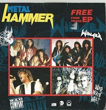 Various - Metal Hammer - Free Four Track EP - Used Vinyl Reco - Promo - C7294z