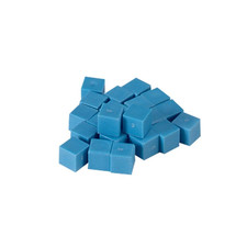 Blue Plastic Base Ten Unit Blocks, Place Value Blocks, Counting Cubes for Kids M