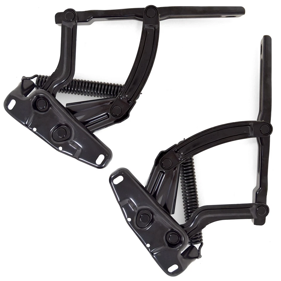 Hood Hinge Assembly With Spring PAIR 1969 Brookwood Foto 2 de 3