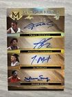2023 Leaf Tracy McGrady Anthony Edwards Ja Morant Julius Erving Quad Auto 1/1