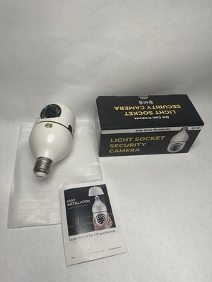 Light Socket Camera App Controlled Indoor Camera New Dot Com Products