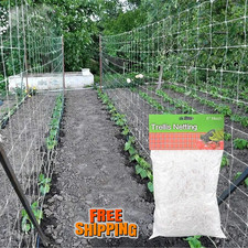 Garden Climbing Net Trellis Plant Support Netting Heavy Duty for Vegetables Flow