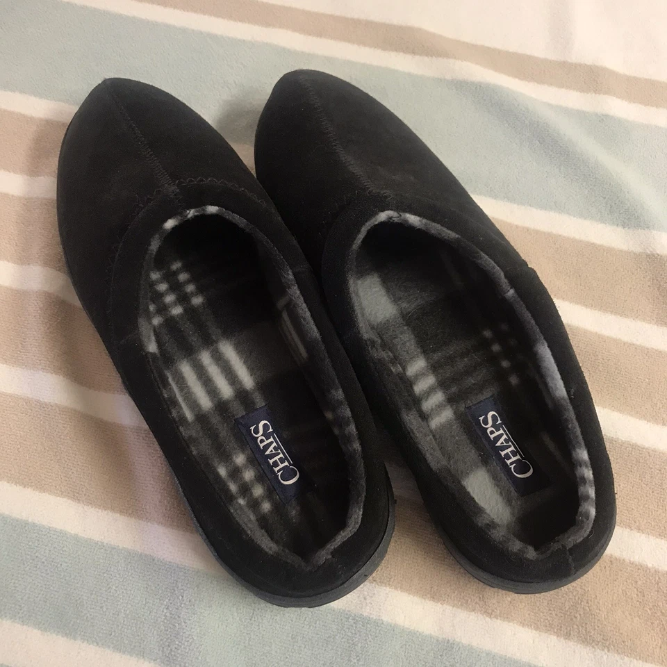 Zapatillas zueco de gamuza Chaps para hombre talla XXL 12,5-13 Foto 4 de 4