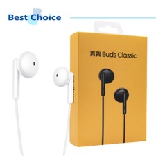 Original Realme Official Buds Classic RMA2001 3.5 mm Jack Half In-Ear Earphones