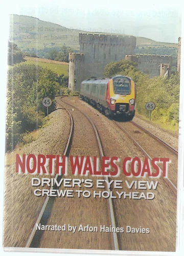North Wales Coast (DVD) Drivers Eye View ~ Cab Ride ~ Railway DVD ~ Video 125