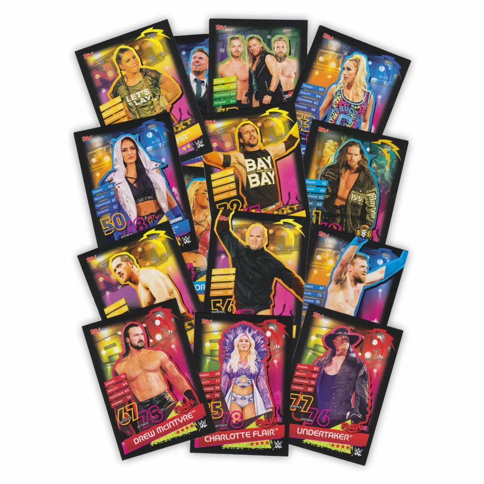 Slam Attax 13 Reloaded 2020 Trading Cards WWE RAW NXT 205 Tag Team Sammelkarten