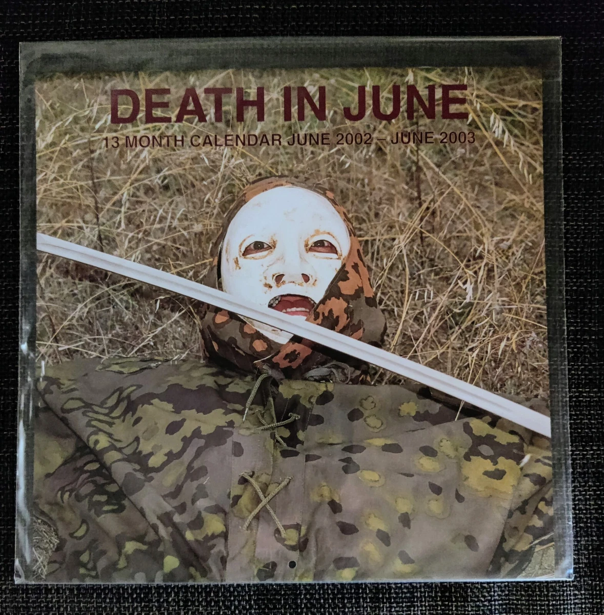 Death In June - 13 Month Calendar June 2002 - June 2003 RARE! neofolk  Current 93 | eBay