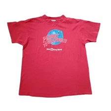 Vintage Planet Hollywood Womens T-Shirt Large Red Walt Disney World 90s USA