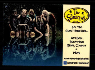 The Stingrays Autogrammkarte  ## BC 132758
