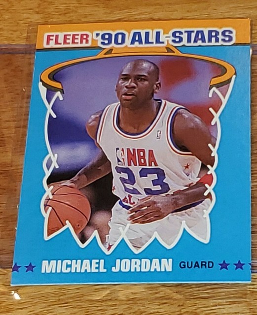 michael jordan 1990 fleer all stars 5