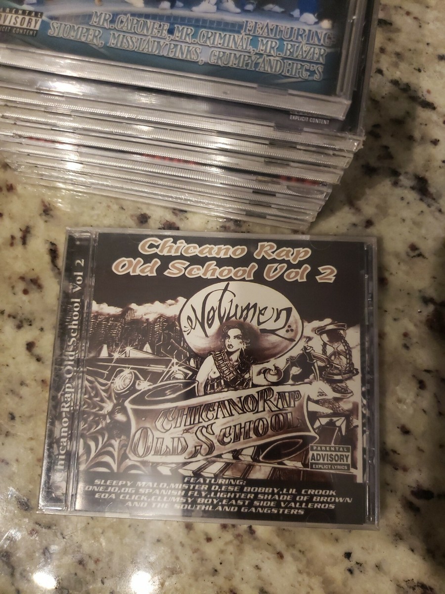 Chicano Rap Old School Vol. 2, rare CD - CONEJO Mister D