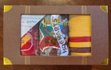 HARRY POTTER HOGWARTS 3 CREW SOCKS SHOE SIZE 6-12