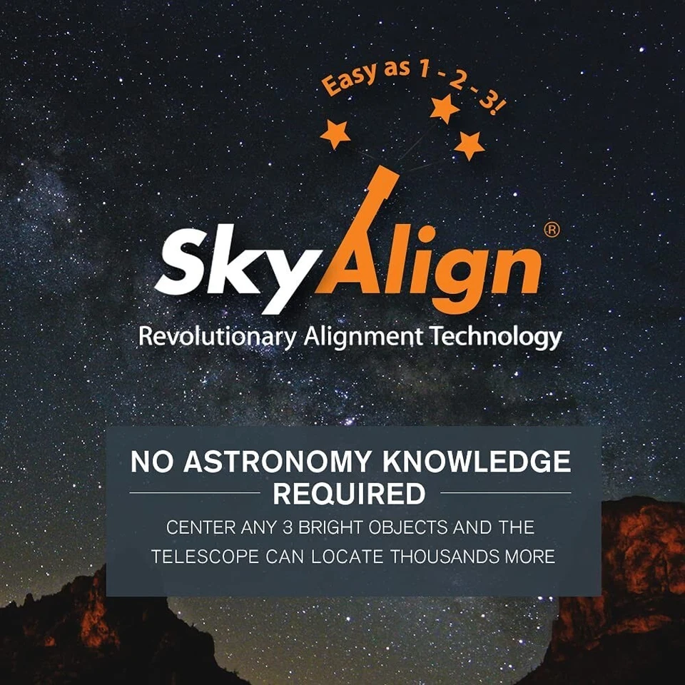 Celestron - NexStar 127SLT Computerized Telescope - SkyAlign Technology - 127mm - Image 4 of 4