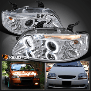 2004 2006 Chevy Aveo 4dr Sedan Aveo5 Led Projector Headlights Left Image Is Loading 2004 2006 Chevy Aveo 4dr Sedan Aveo5 Led