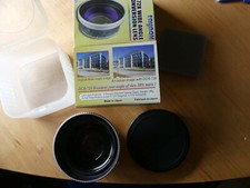 Objektivvorsatz raynox dcr-720 Aufsatz Weitwinkelobjektiv 0,72x neuwertig