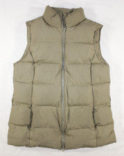 Vintage Gap Vest Women's M Down Filled Puffer Jacket 90s Y2K Beige
