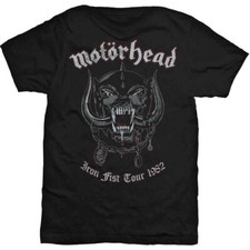 Image of Motorhead Men's Grey Warpig Short Sleeve T-Shirt, Black, Large