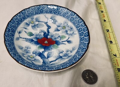 Lot  of 9 Vintage Japanese Imari Porcelain 6  Bowls