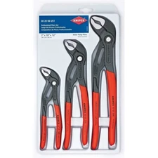 Knipex 002006US1 3-Piece Cobra Pliers Set (7-Inch, 10-Inch, & 12-Inch)