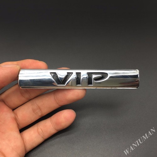 Metal VIP Luxury Emblem Badge Decal Sticker Trunk Rear Gift Car Auto eBay