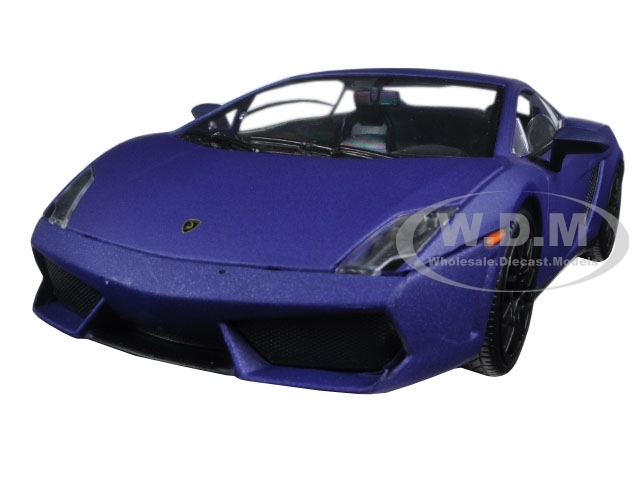 Lamborghini Gallardo LP 560-4 Matt Purple 1/24 Diecast Model Car by Motormax 79504