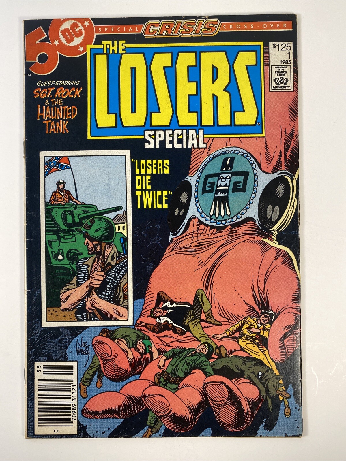 The Losers Special 1 Copper Age Kubert 1985
