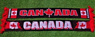 Canada Schal ''CANADA'' FAN Scarf Echarpe +NEU+ 100% Acryl + 150 x 15 cm + Motiv 2