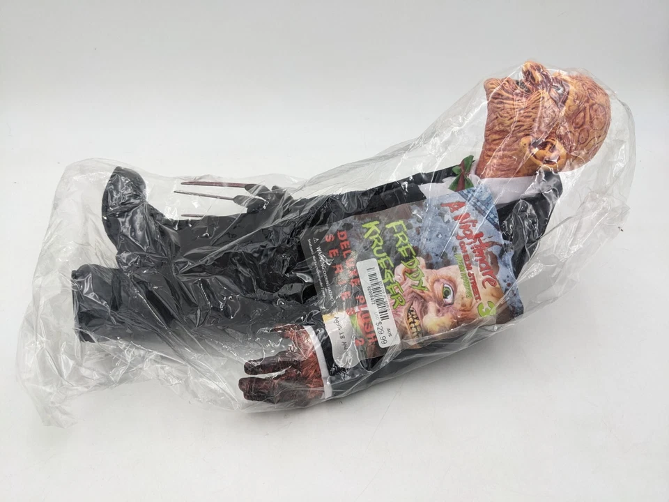 2007 Mezco 系列 2 毛绒榆树街 3 Freddy Krueger 全新袋装! — 第 3/4 张图片