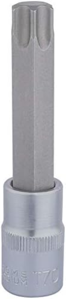 Draper 5,1 cm h-tx/B T50 x 100 mm 1/torx-star & # 174; presa bit, blu