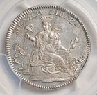 1828, Mexico (2nd Rep.). Silver "San Luis Potosi" Proclamation Medal. PCGS AU+