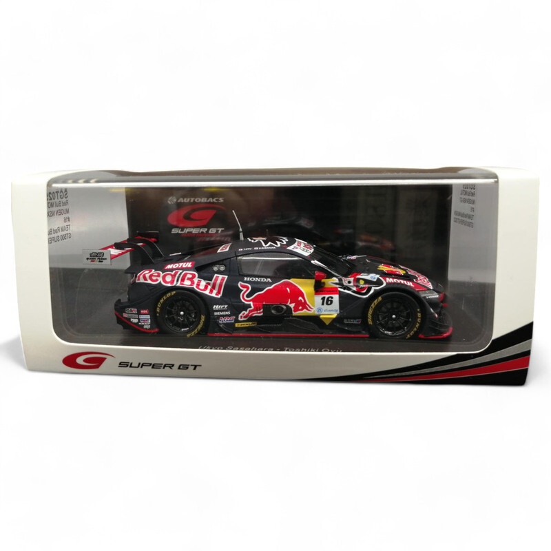 Mugen NSX-GT 1:43 Scale Minicar Spark Red Bull Motul Collectible