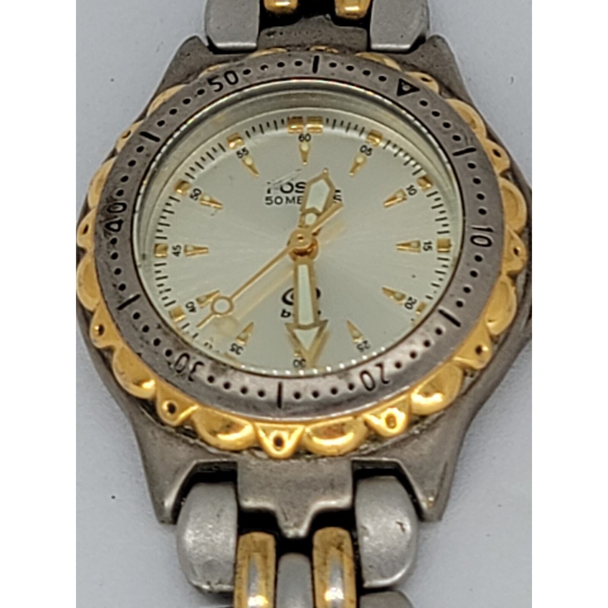 Fossil Blue AM3109 Gold Silver Two Tone Stainless Steel  display picture 3