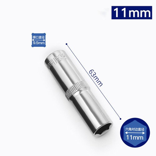 Socket Wrench 3/8"Drive Ratchet Bit Wrench Hex Screwdriver Tool Length 30mm 63mm - Picture 32 of 49