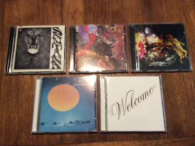 Santana [5 CD Alben] Santana I Abraxas Santana 3 Welcome Caravanserai