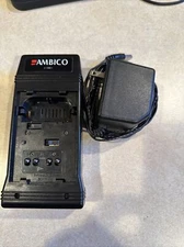 AMBICO Lithium Ion Universal Li-ion Camcorder Battery Charger V0901 Tested