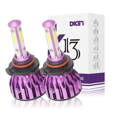 4 Bulbs Kit 9005 6000K White Combo LED Headlight High Low Beam Bulbs Lamp 3900W