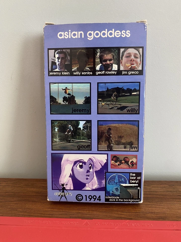 VTG Hook-Ups Skateboarding Asian Goddess Skate Video VHS 1994 Alien Workshop - Image 3 of 4