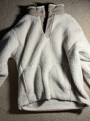 Uniqlo x White Mountaineering Fleece Snap-T Pullover Size Small | eBay